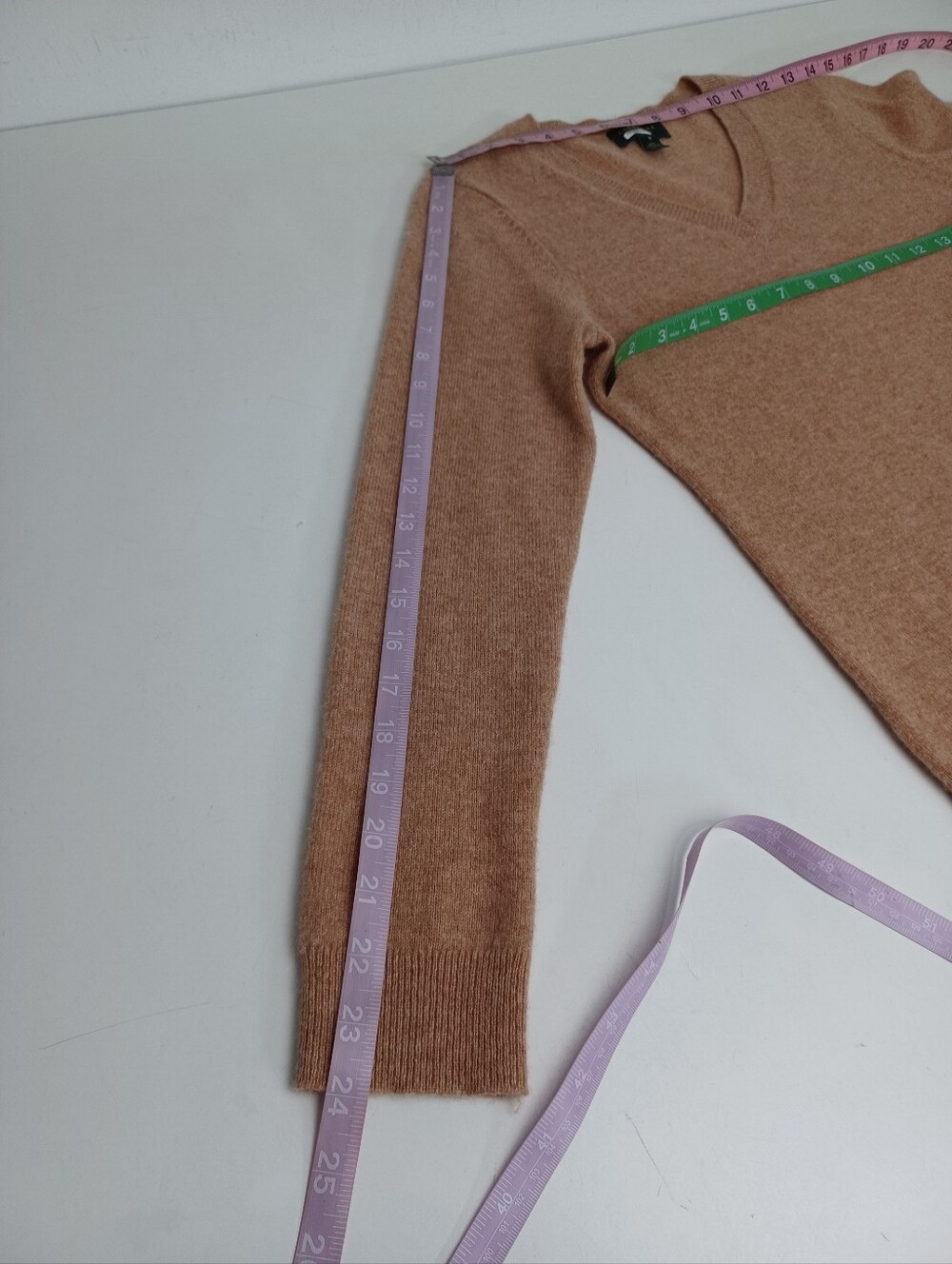 Charter Club Cashmere Sweater Size M Women Preppy Long Sleeve V Neck Pullover - Picture 10 of 11